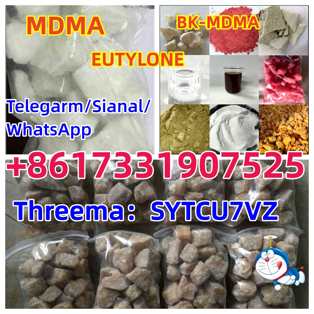 buy CAS 802855-66-9 EUTYLONE MDMA BK-MDMA WhatsApp:+8617331907525-pic_1